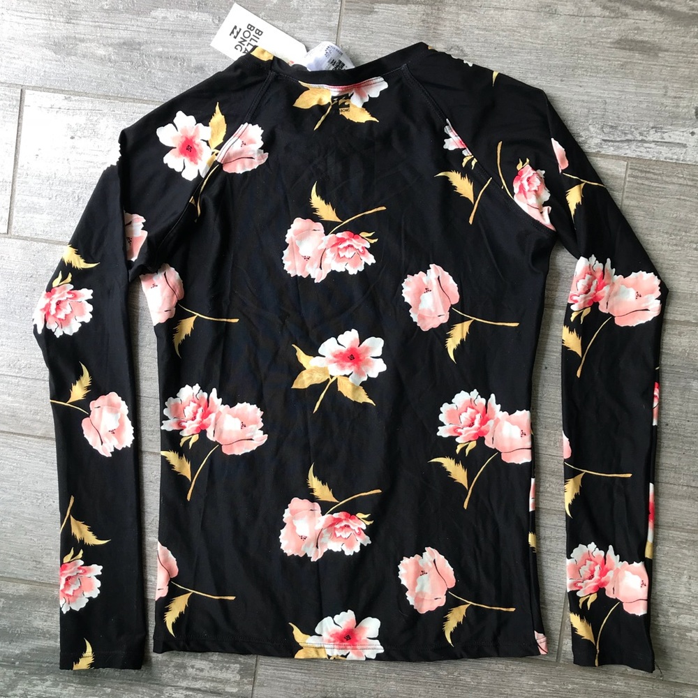 🔥🔥BILLABONG - FLORAL DAWN LS RASHGAURD🔥🔥 - Picture 4 of 4
